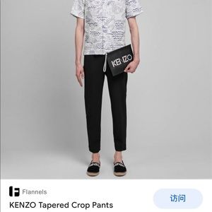 Kenzo Tapered cropped pant